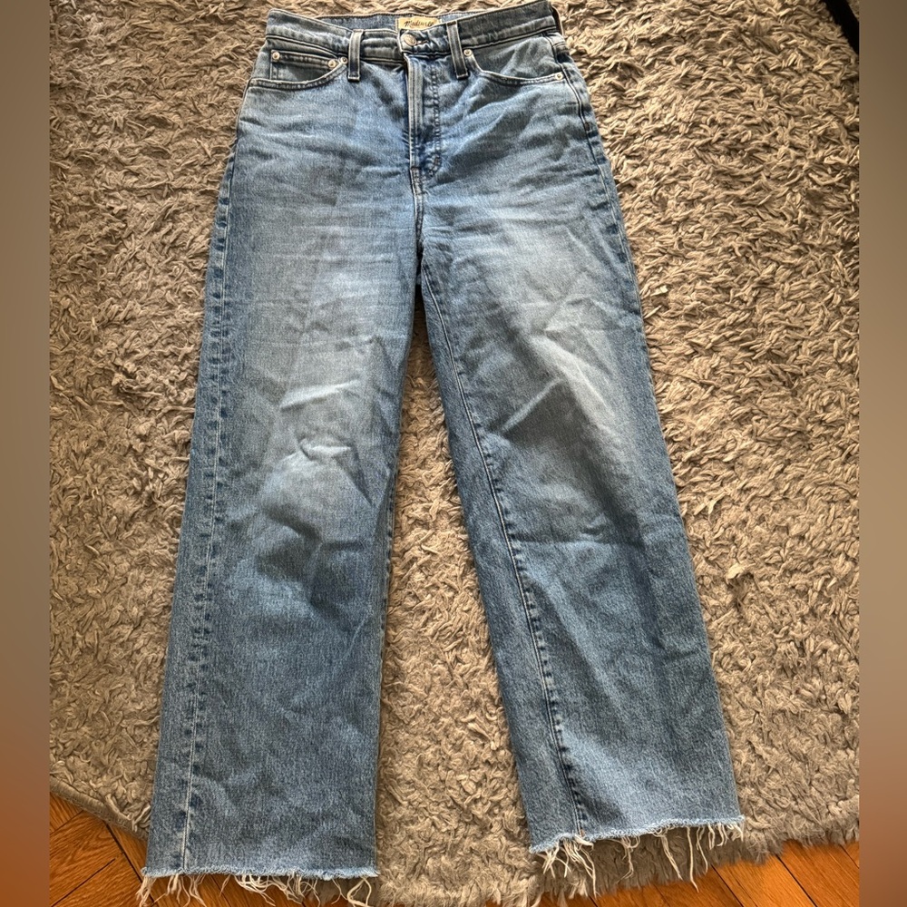 Madewell The Perfect Vintage Wide-Leg Crop